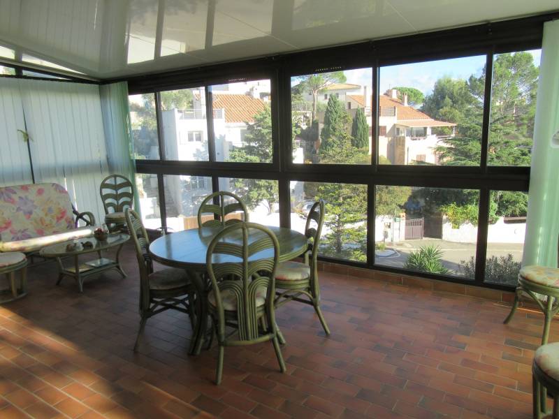 véranda vue mer sur sausset les pins côte bleue